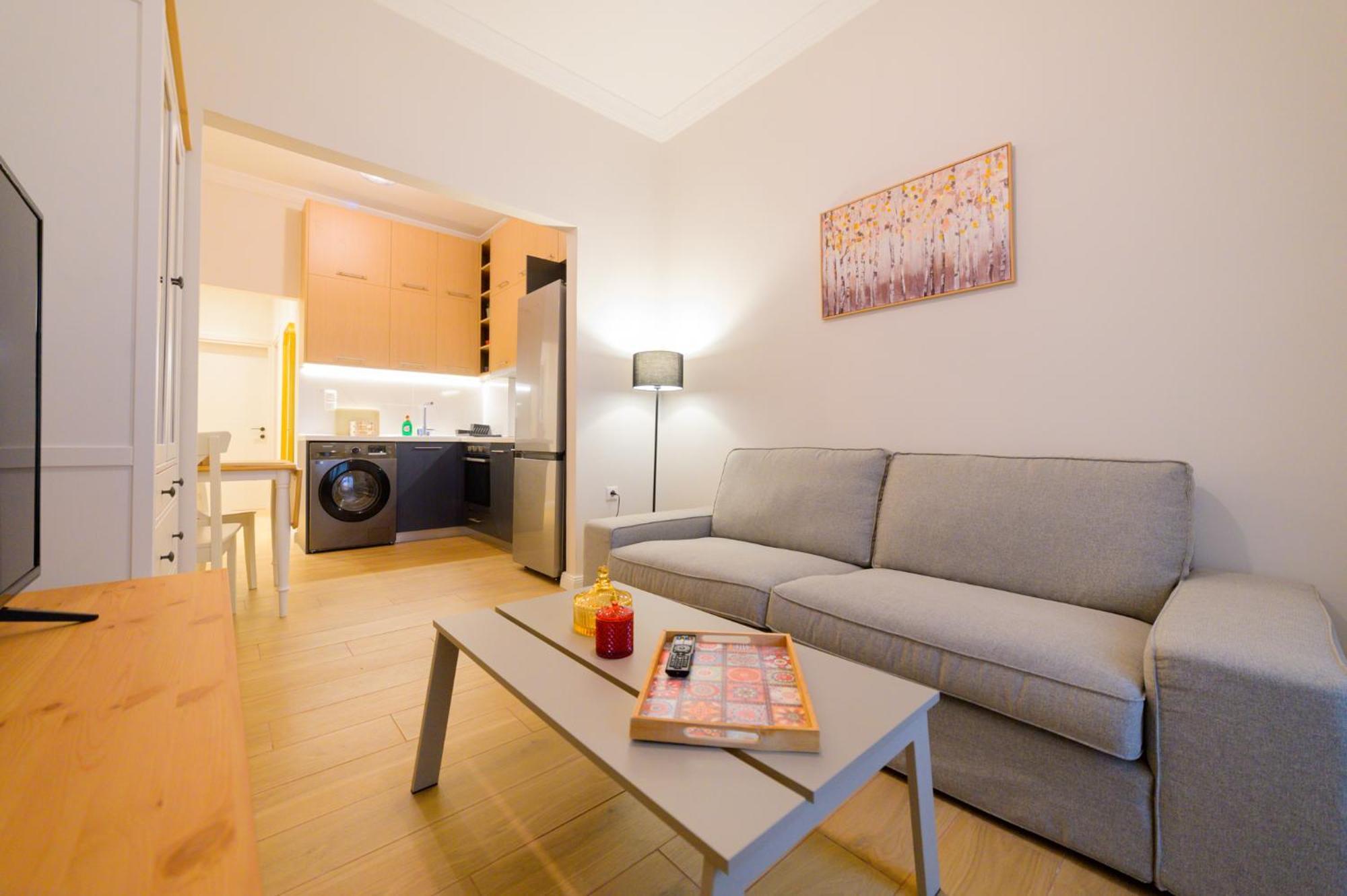 New Modern 2Nd Floor Apartment Tesalonika Bagian luar foto